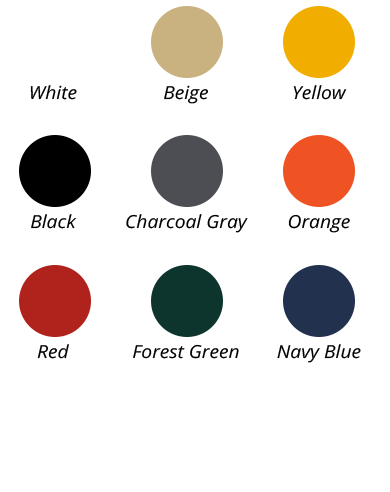 E-Z UP Fabric Colors